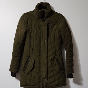 Michael Kors Olive Puffer Jacket Size XS